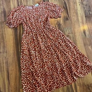 Nursing Dress Juno Jacks cotton midi